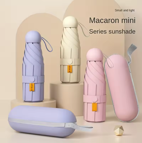 Ultra-Light 5-Fold Capsule Umbrella