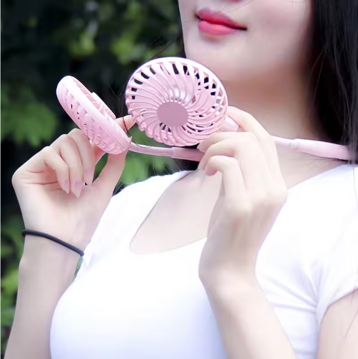Lightweight Neck-Hanging Fan