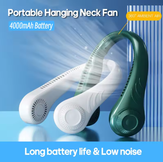 Ultra-Light Bladeless Neck Fan