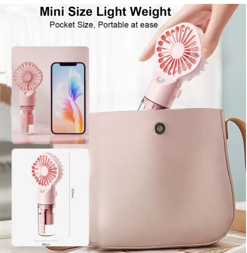 Mini Mist Handheld Fan